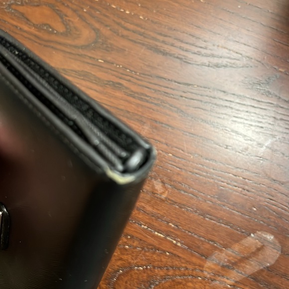 Prada Saffiano Leather Wallet in Black - Picture 11 of 14